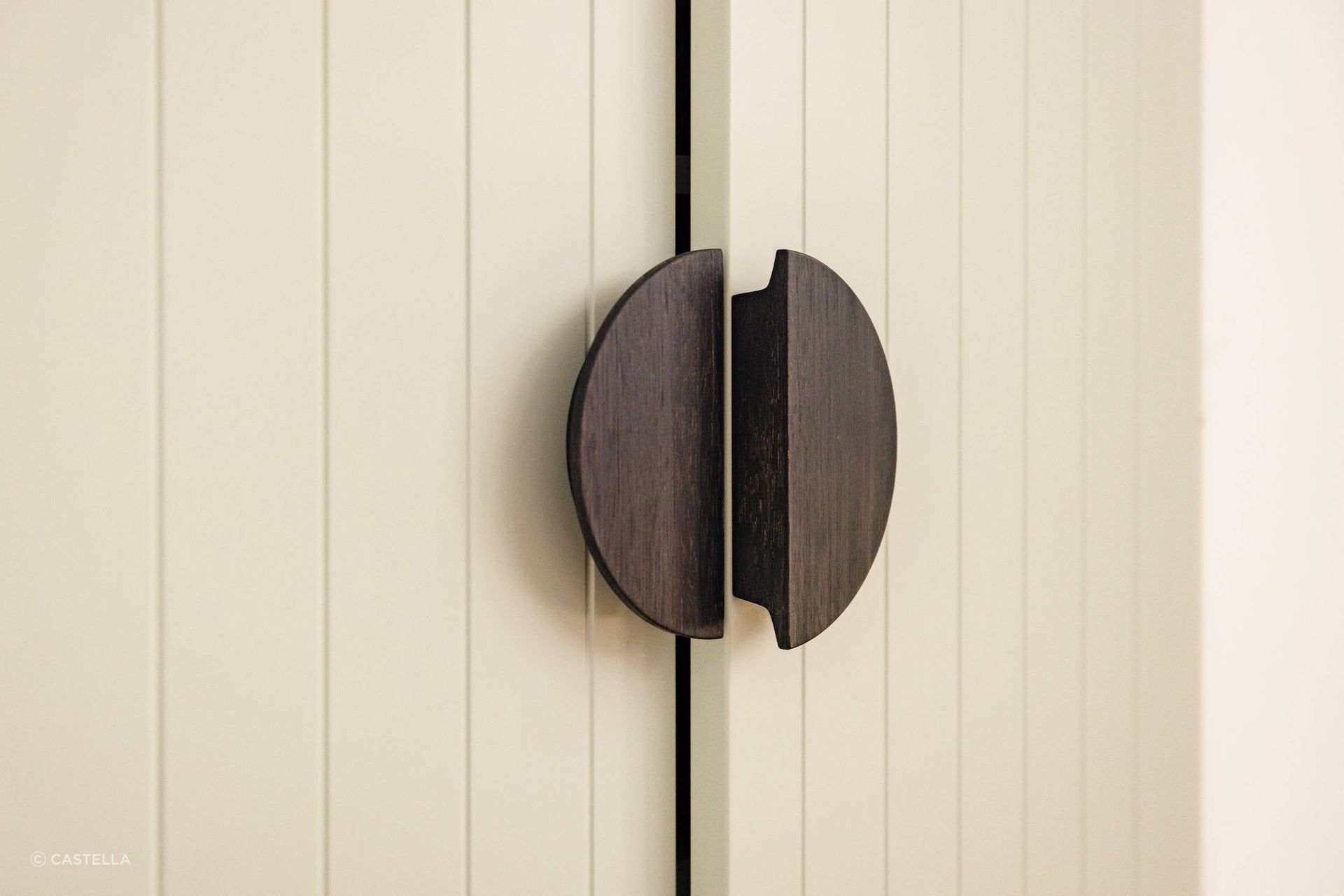 Castella Tullah Cabinet Handle in Charred Oak Finish