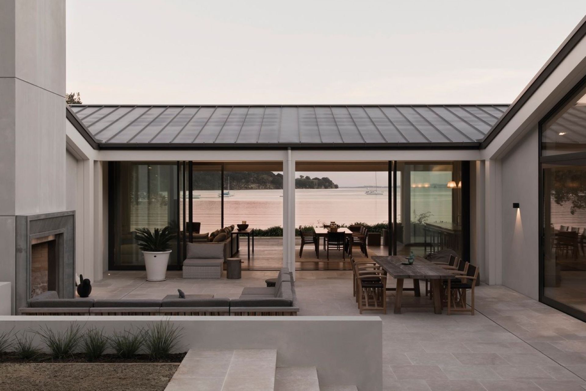 As beautiful as its surroundings — the Chambolle Naturelle Limestone Tiles.
