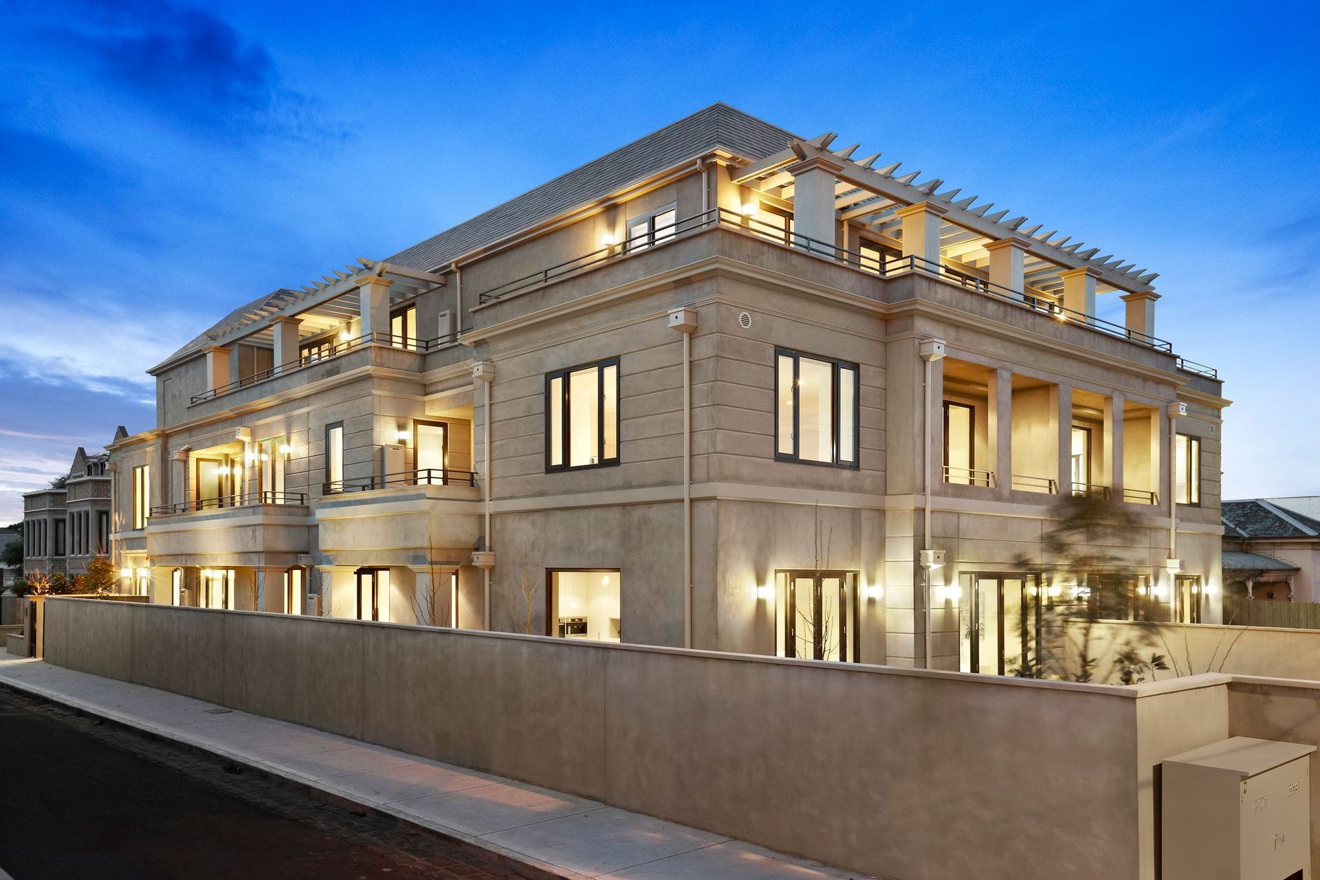 A mansard roof, with its distinctive four-sided, double-slope design, is a testament to European architectural elegance. Featured project: Project Belle.