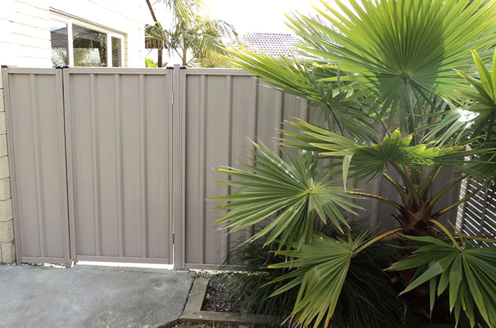 These metal gates and fences by Metalcraft Roofing are made from high-quality New Zealand steel.