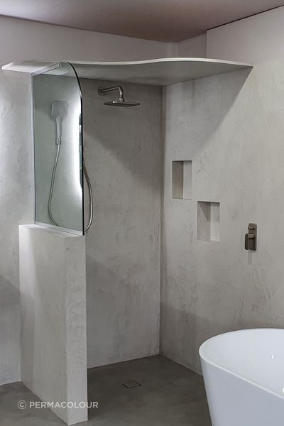 Microtopping is available in a range of contemporary colours.