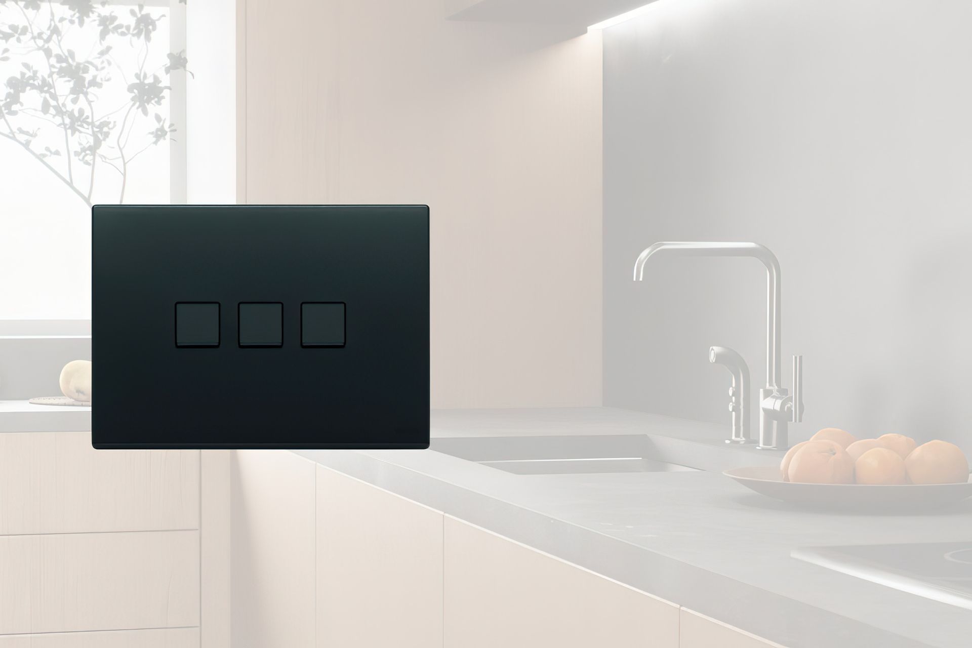 Featured: Vimar Vintage Flat – Anthracite Grey 3 Gang Switch