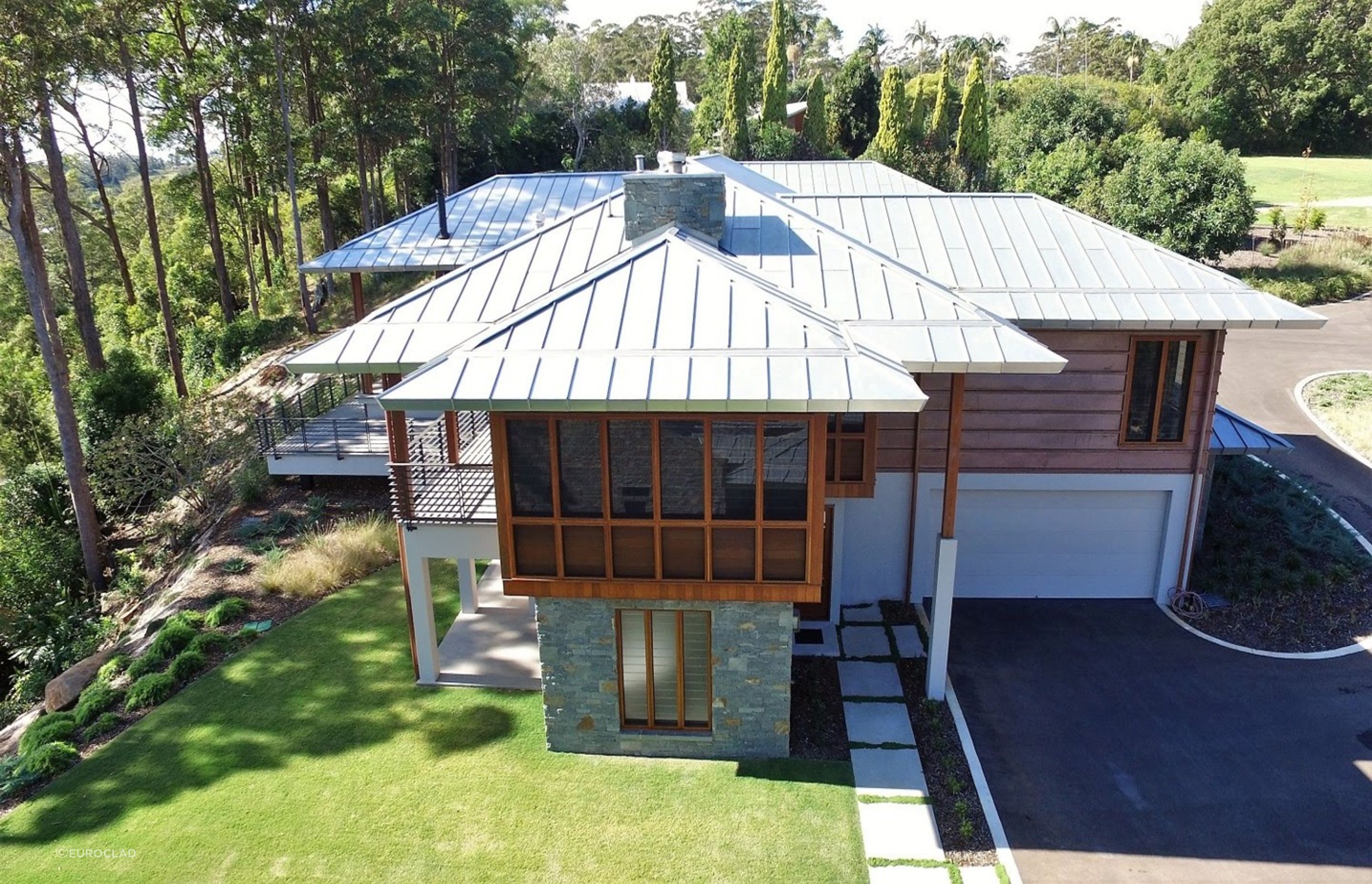 Standing Seam Roofing by Euroclad