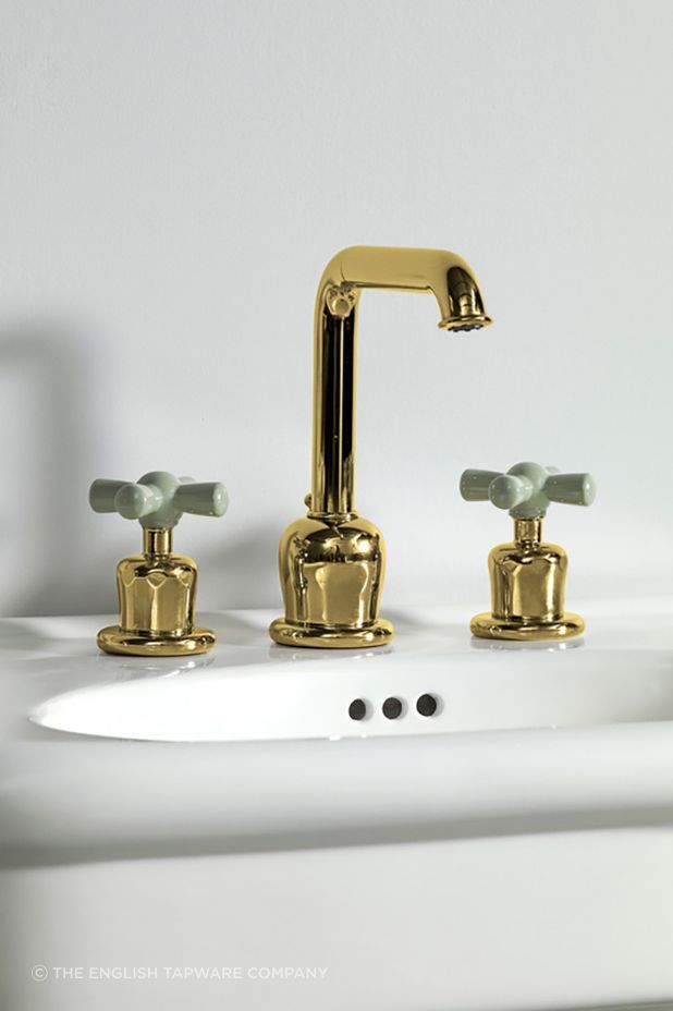 Willow Green Rockwell Tapware by The English Tapware Company