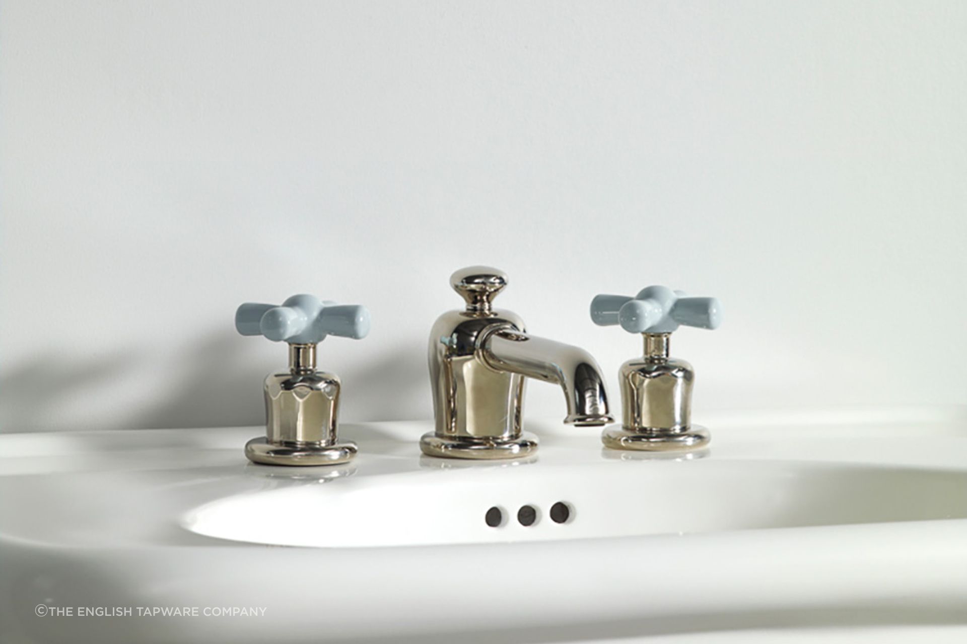 Powder Blue Rockwell Tapware - The Water Monopoly
by The English Tapware Company