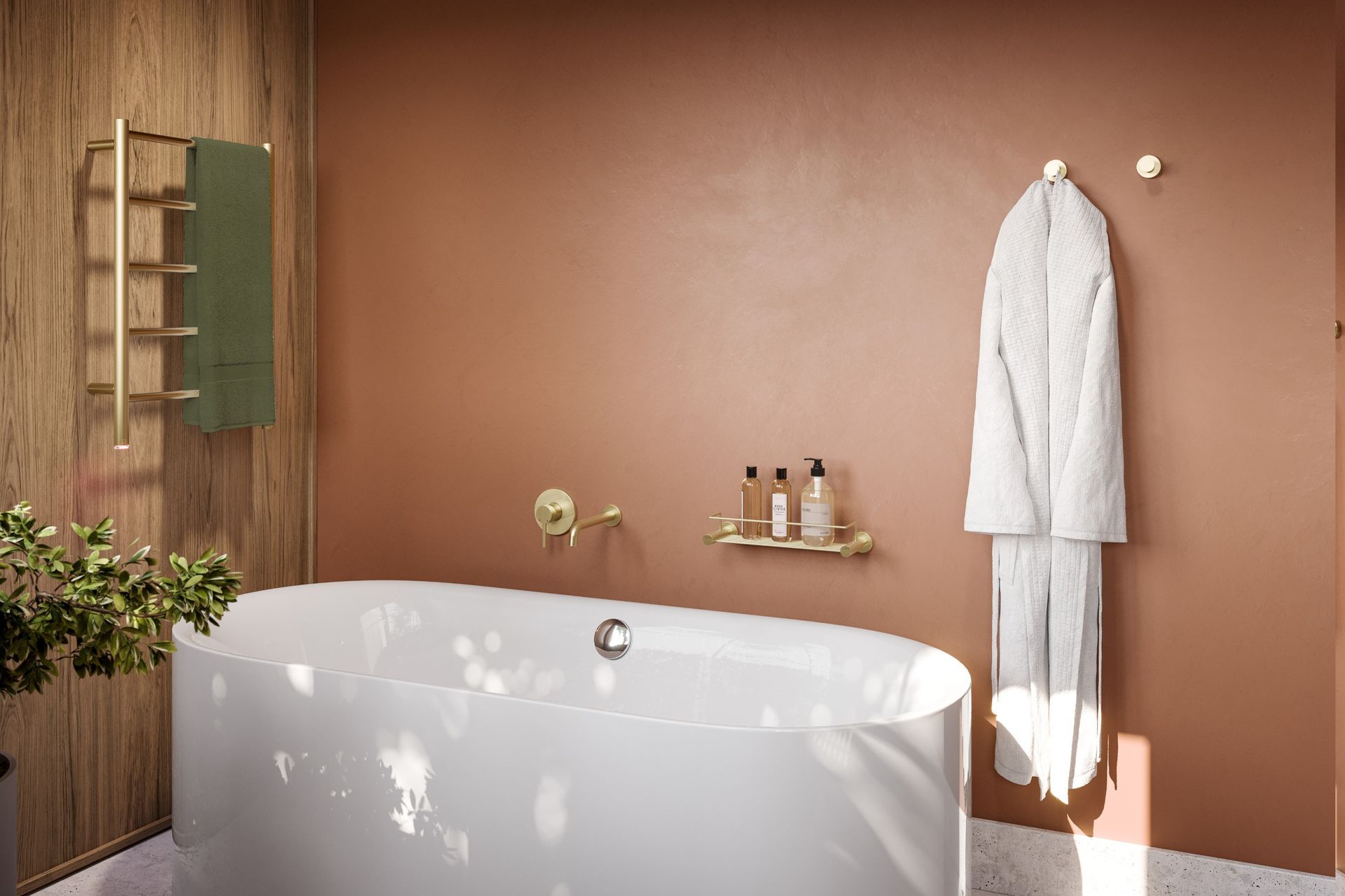 The Natural 5 Bar 500mm Straight Heated Towel Rail with PTSelect Switch is a fantastic mid-range solution with some superb features.