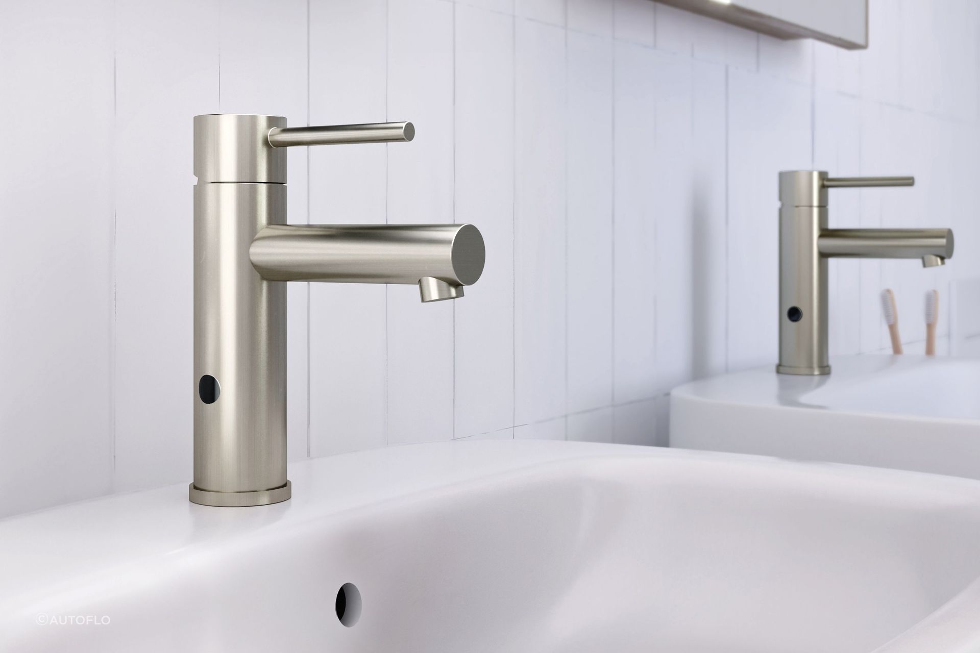 Mizu Drift Dual Function Sensor Basin Mixer
by Autoflo