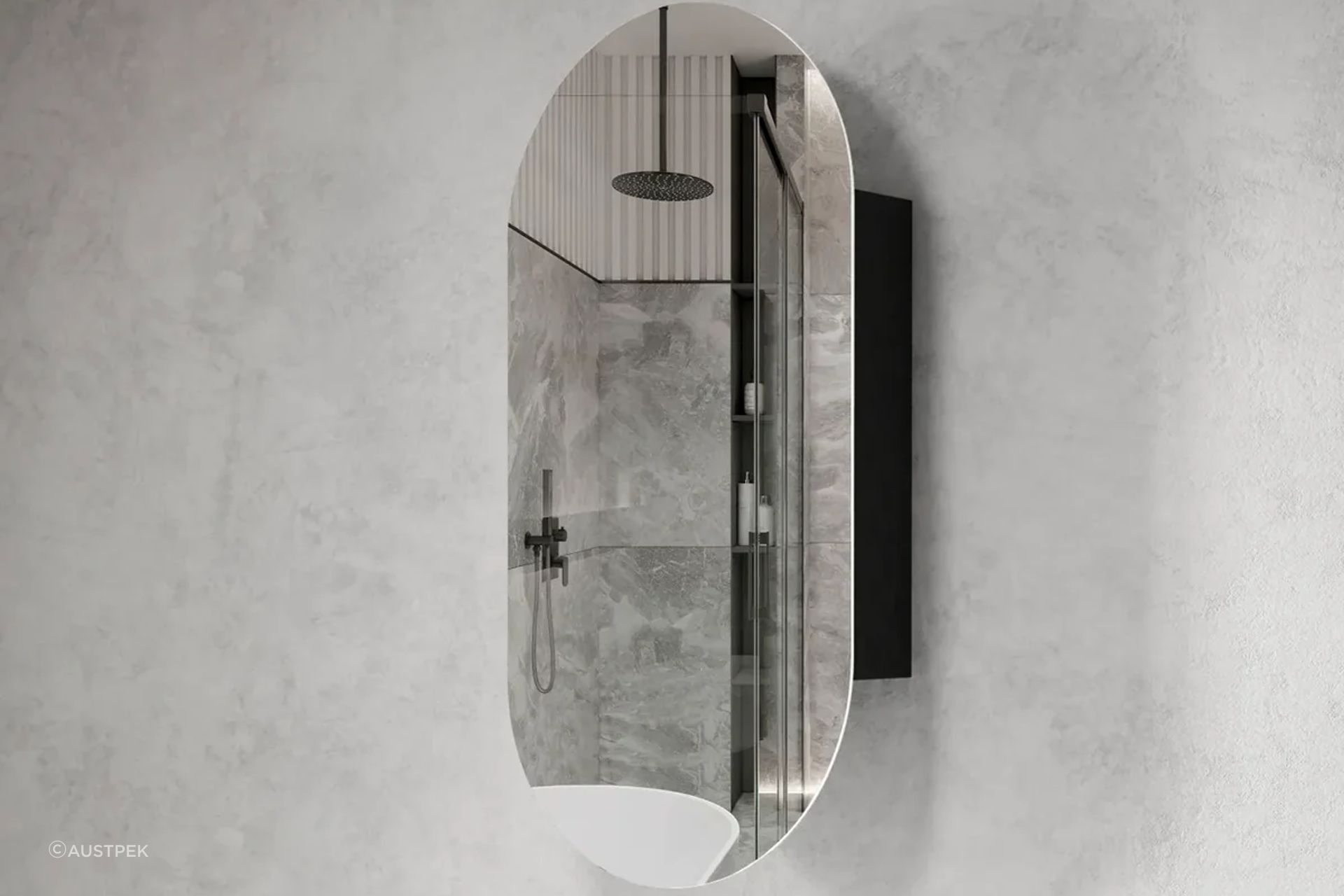 Otti Noosa | | Shaving Cabinet | 480 | Black Oak
By Austpek