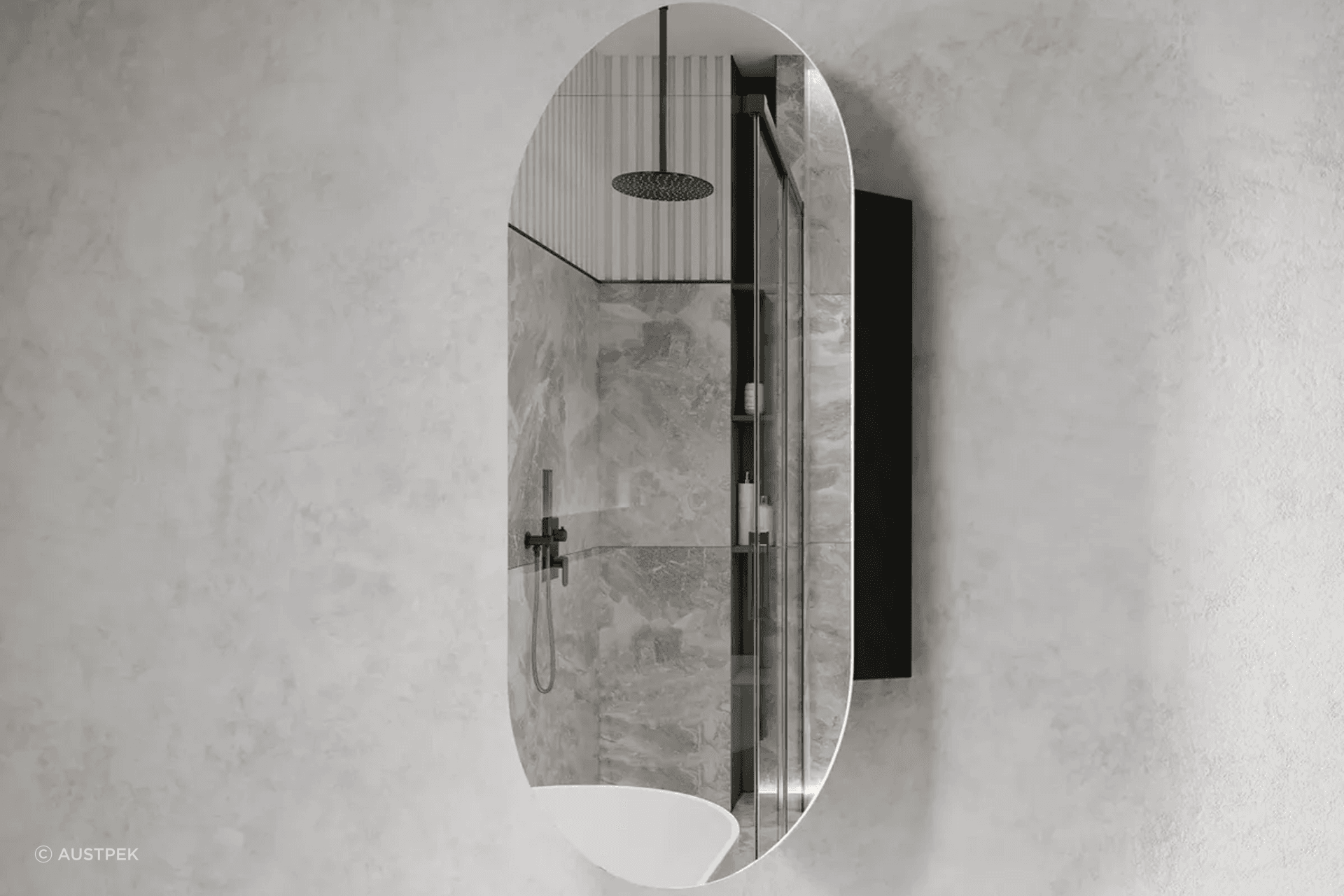 Otti Noosa | | Shaving Cabinet | 480 | Black Oak
By Austpek