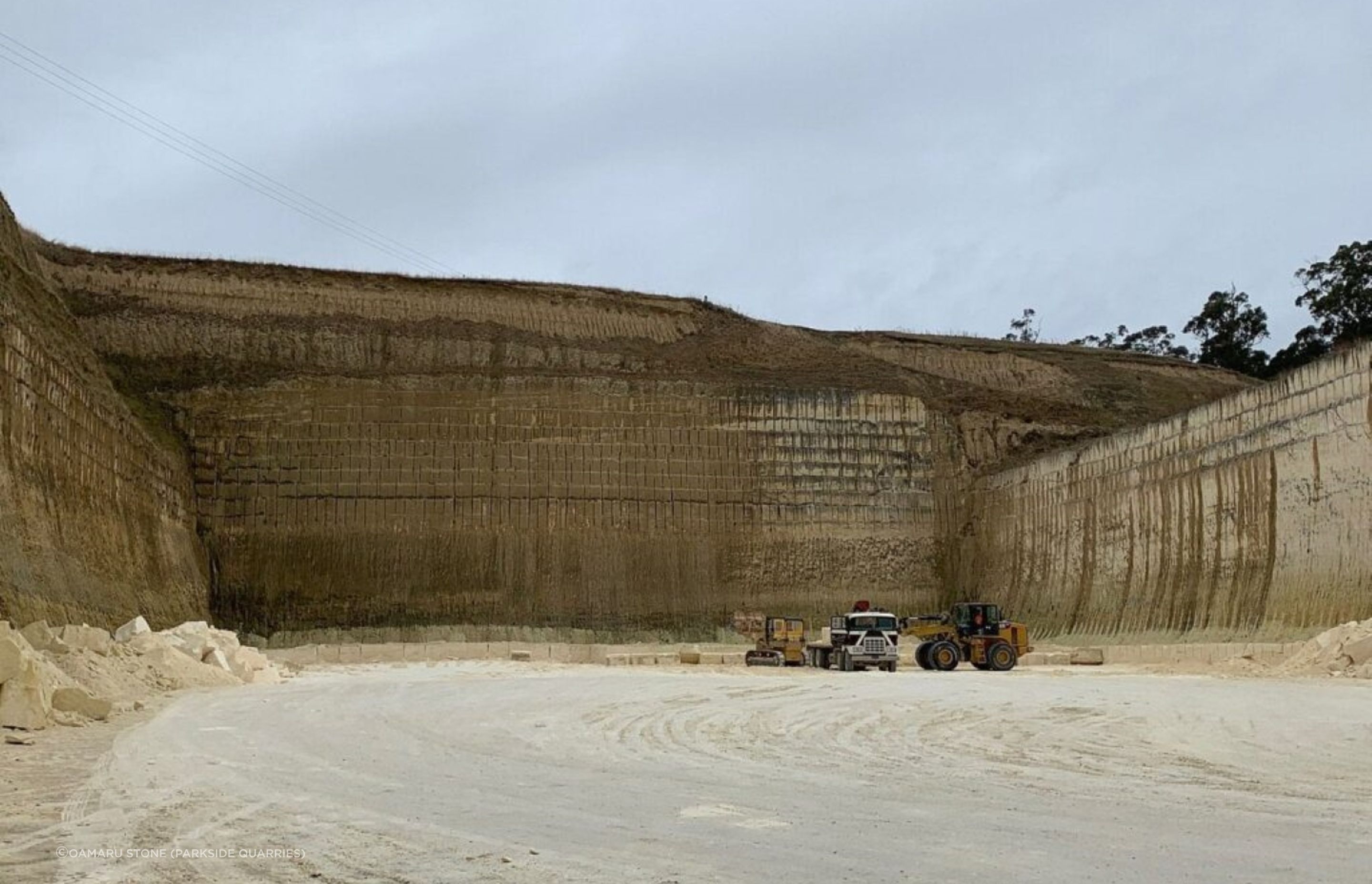 An inside look at Parkside Limestone Quarry where each Ōamaru Stone block is extracted.