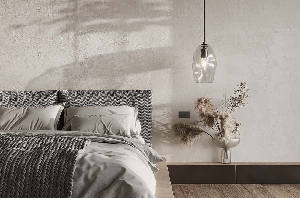 This stunning Organic Pendant Light by LightCo allows its exquisite bulb to shine.