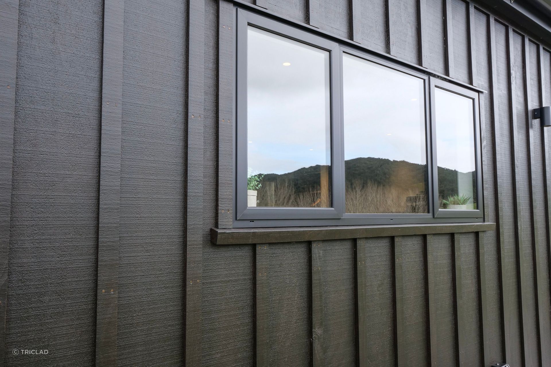 The Enduroclad Board and Batten Cladding System.