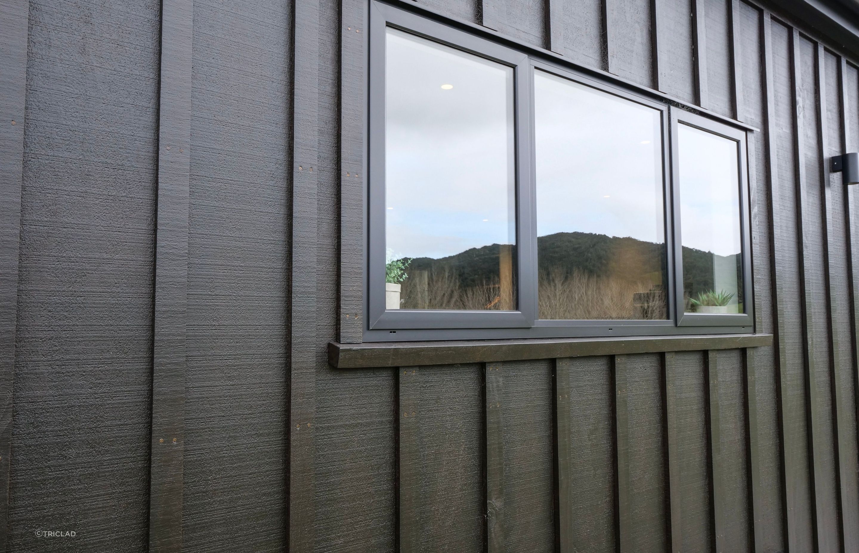 The Enduroclad Board and Batten Cladding System.