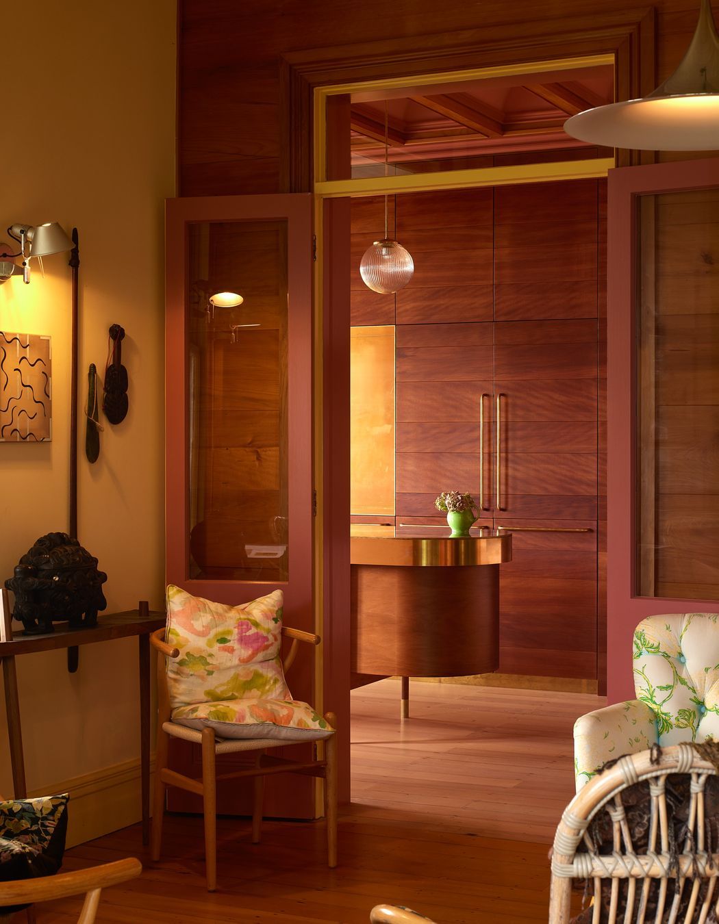 For clients who want to feature a collection of art in their home, Pac Studio considers the collection at the outset of the design process.