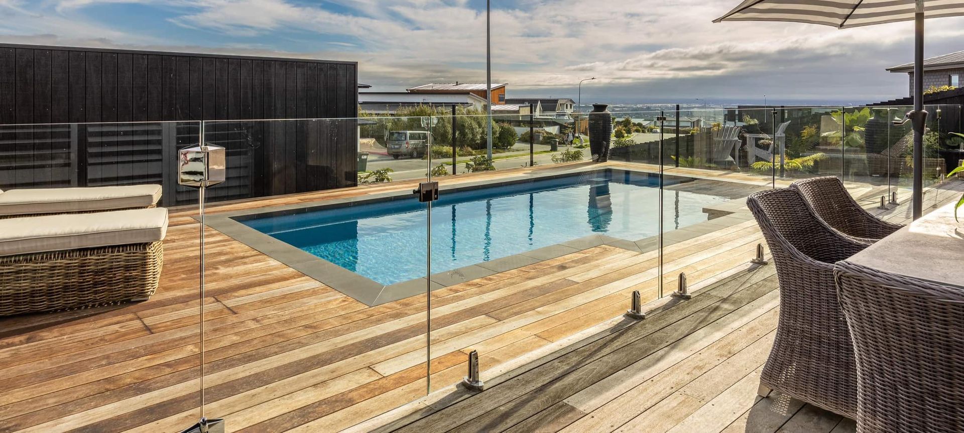 Pool Fence by NZ Frameless Glass.