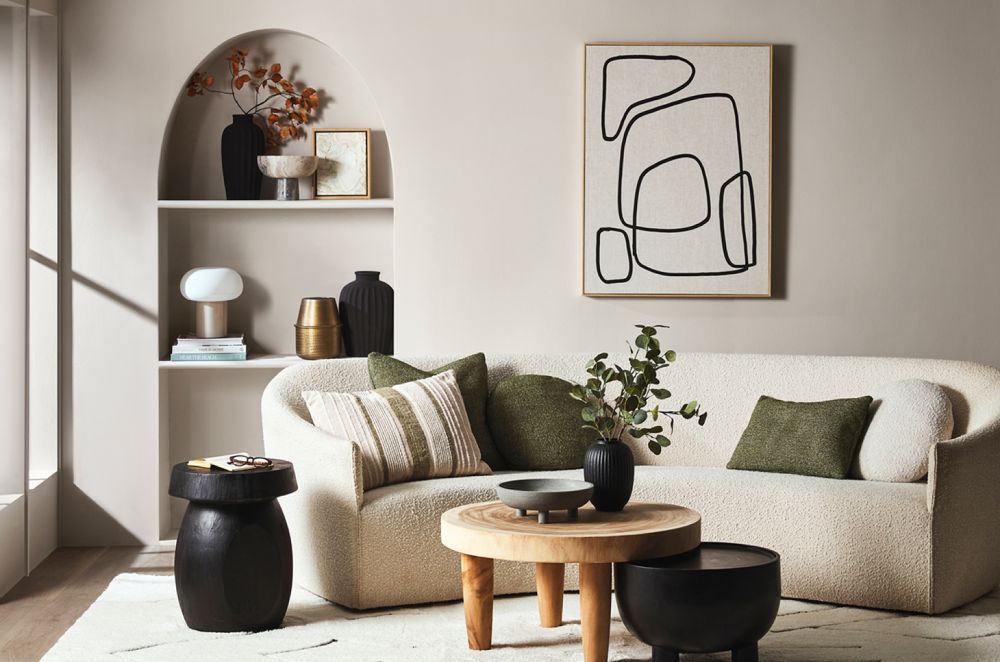 Porter's Eggshell Acrylic, pictured here in the colour Rubble, has a Global GreenTag GreenRate Level A Certification.