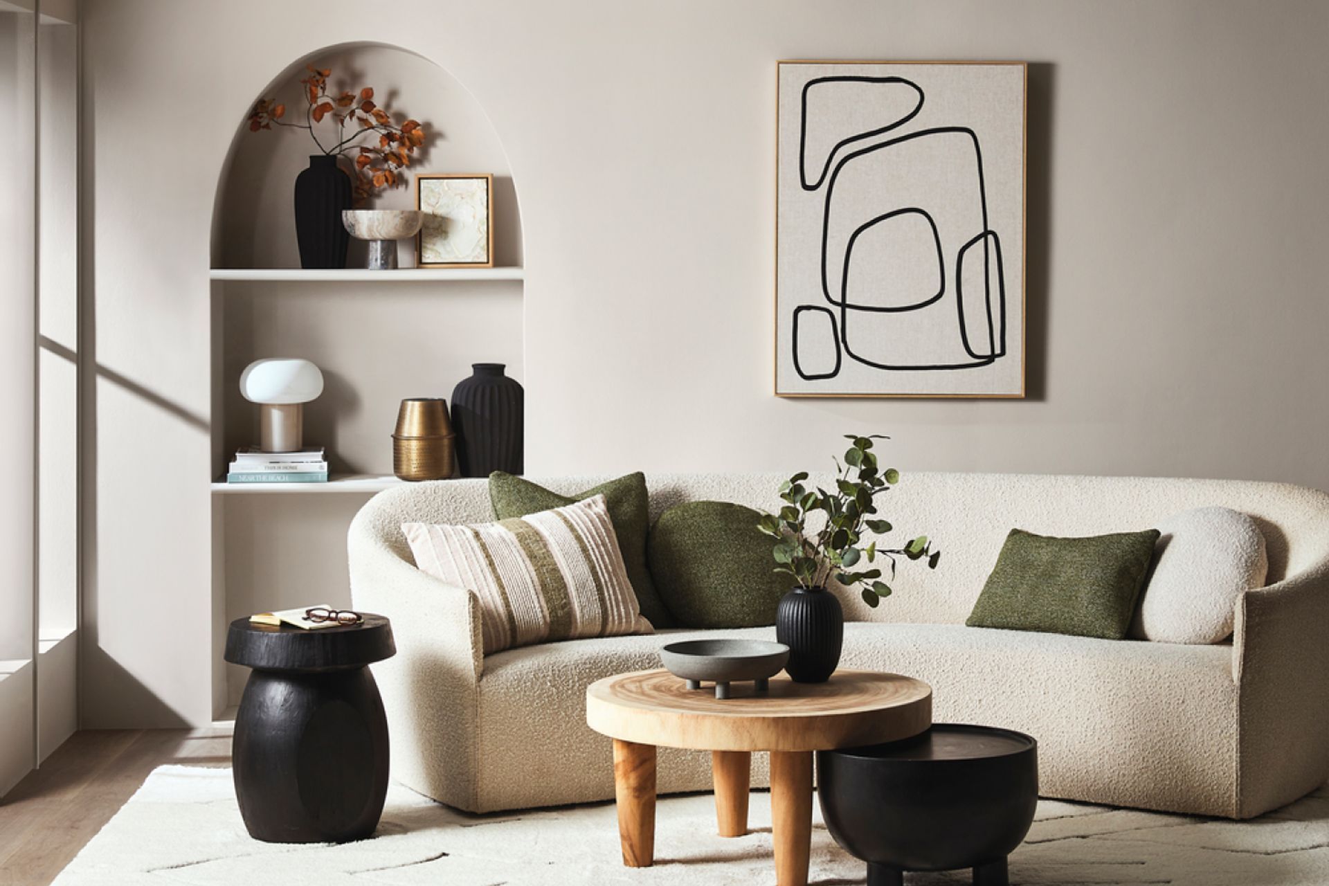 Porter's Eggshell Acrylic, pictured here in the colour Rubble, has a Global GreenTag GreenRate Level A Certification.