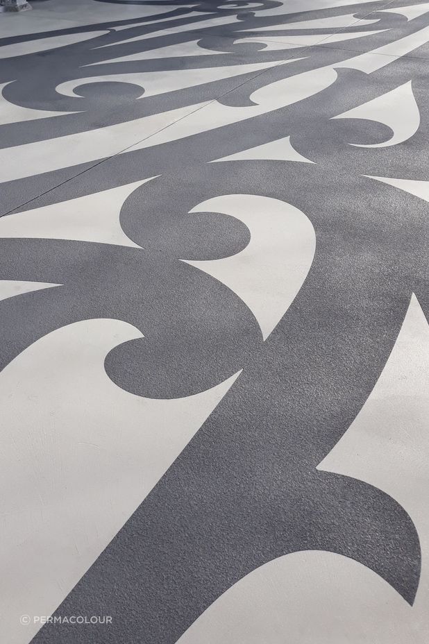 Turn floors into works of art with Decorative Overlay.