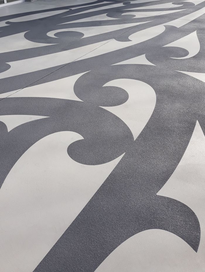 Turn floors into works of art with Decorative Overlay.