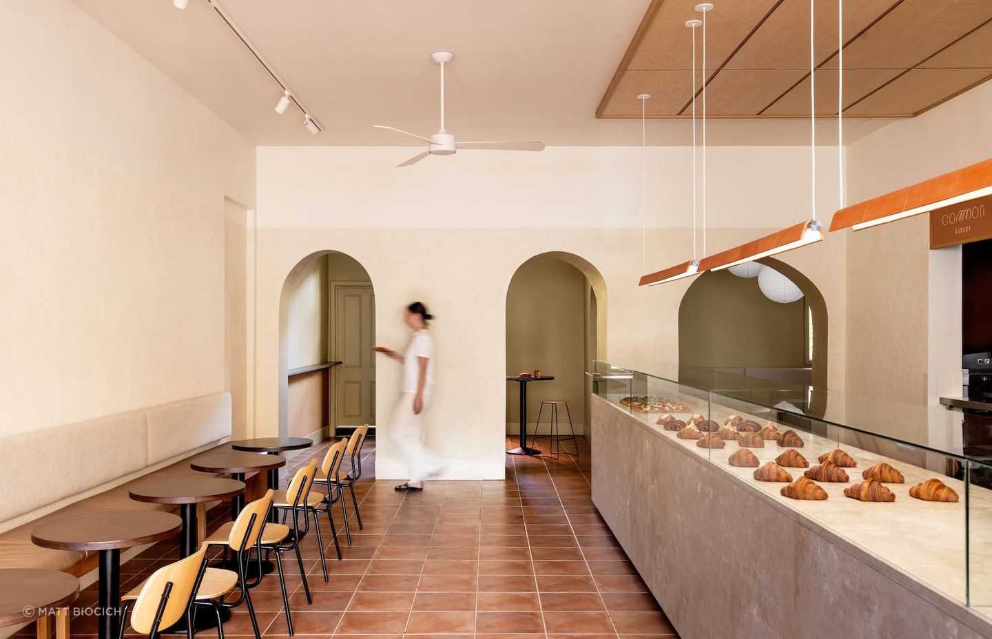 Common Bakery interior by Rezen Studio. Image credit: Matt Biocich