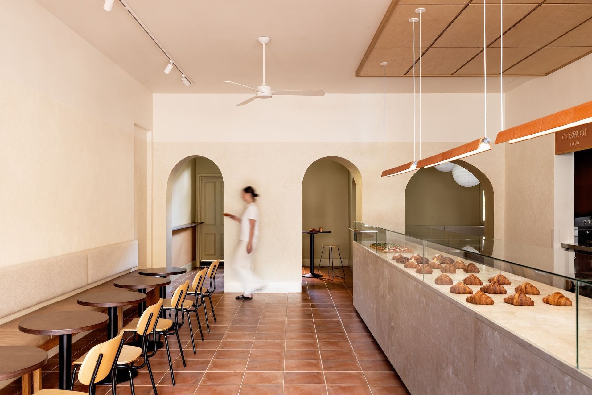 Common Bakery interior by Rezen Studio. Image credit: Matt Biocich