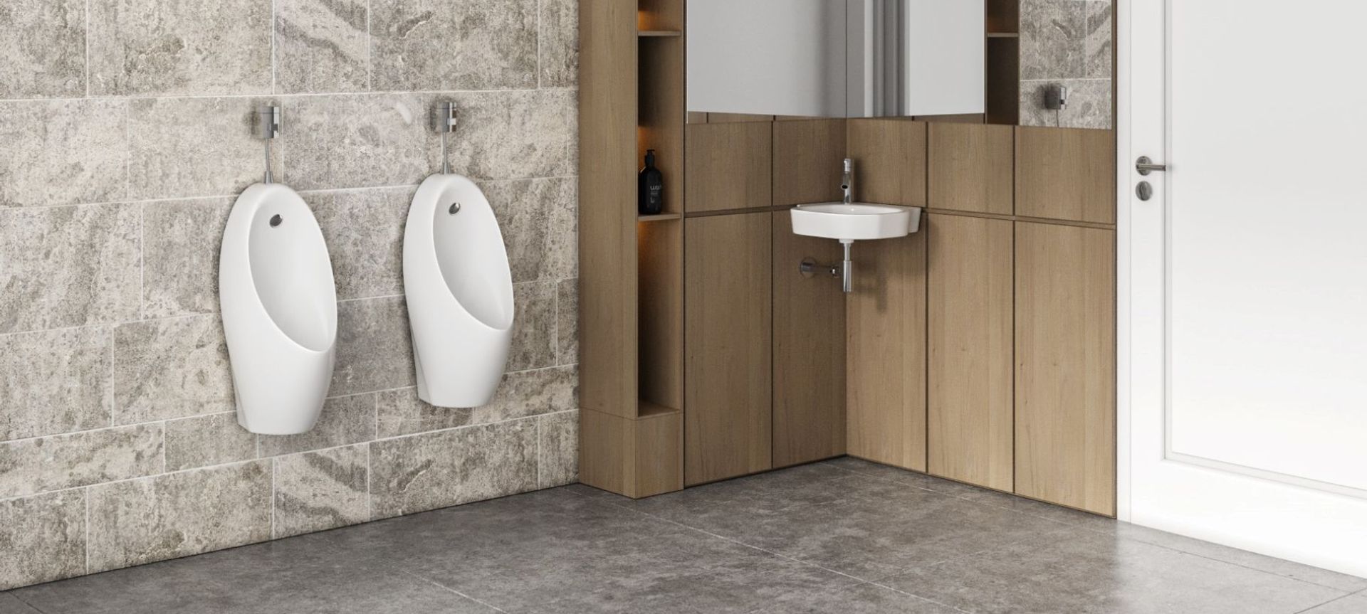 The Chloe Urinal from Robertson Bathware.