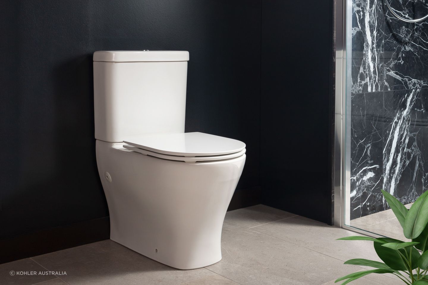 Installing a new toilet suite is often part of a larger bathroom renovation project.