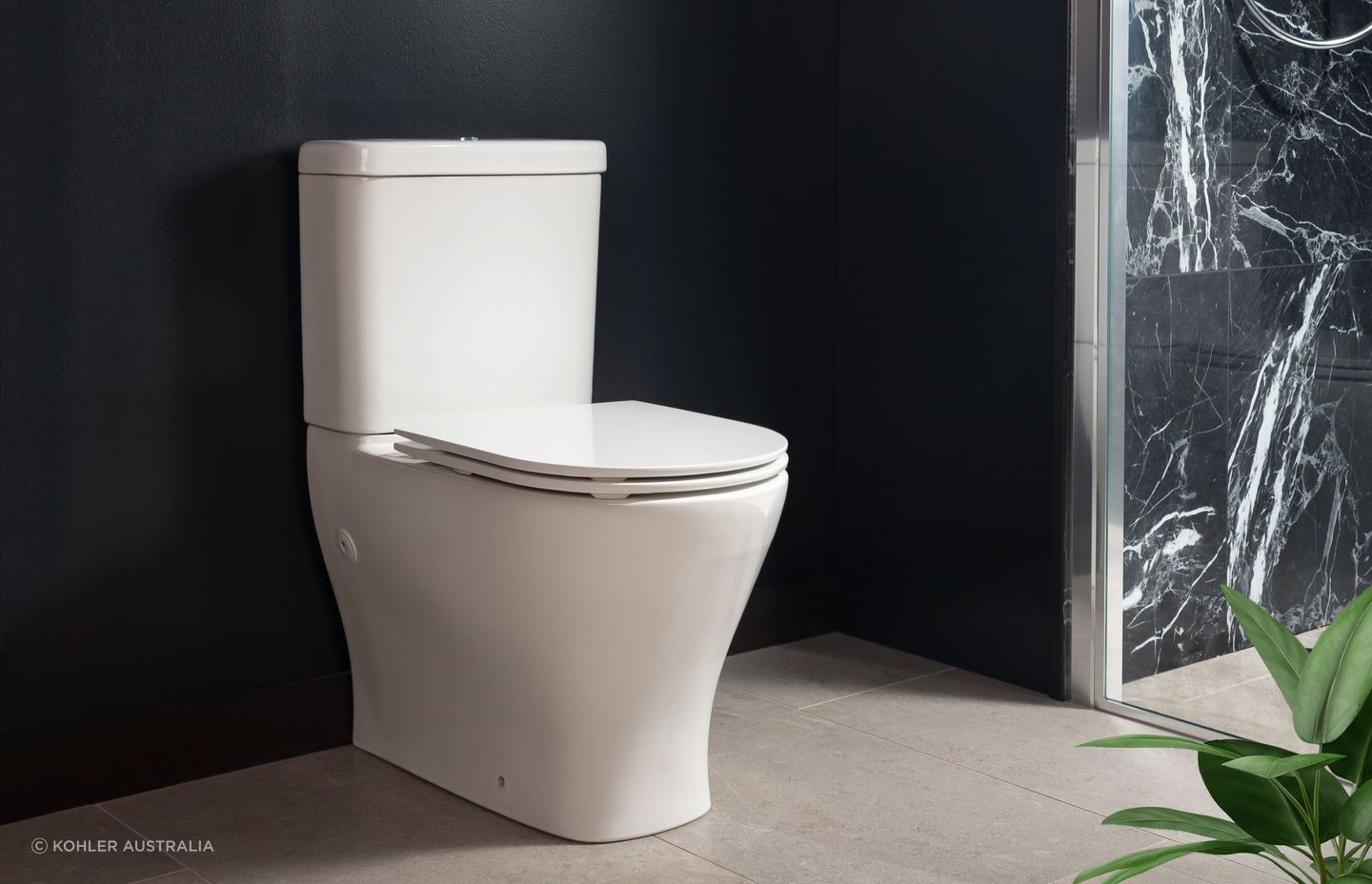 Installing a new toilet suite is often part of a larger bathroom renovation project.