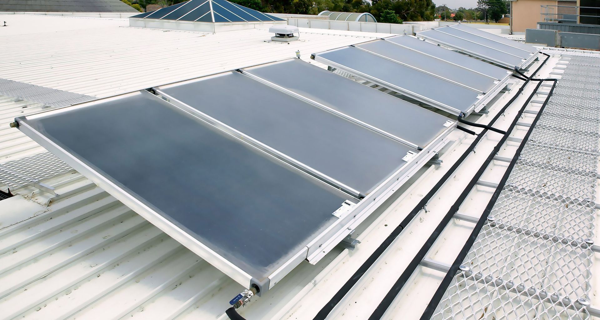 Rinnai's Solar Pre-heat Systems.