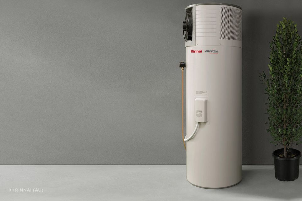The Renewables Enviroflo Heat Pump is the perfect replacement for an electric hot water system.
