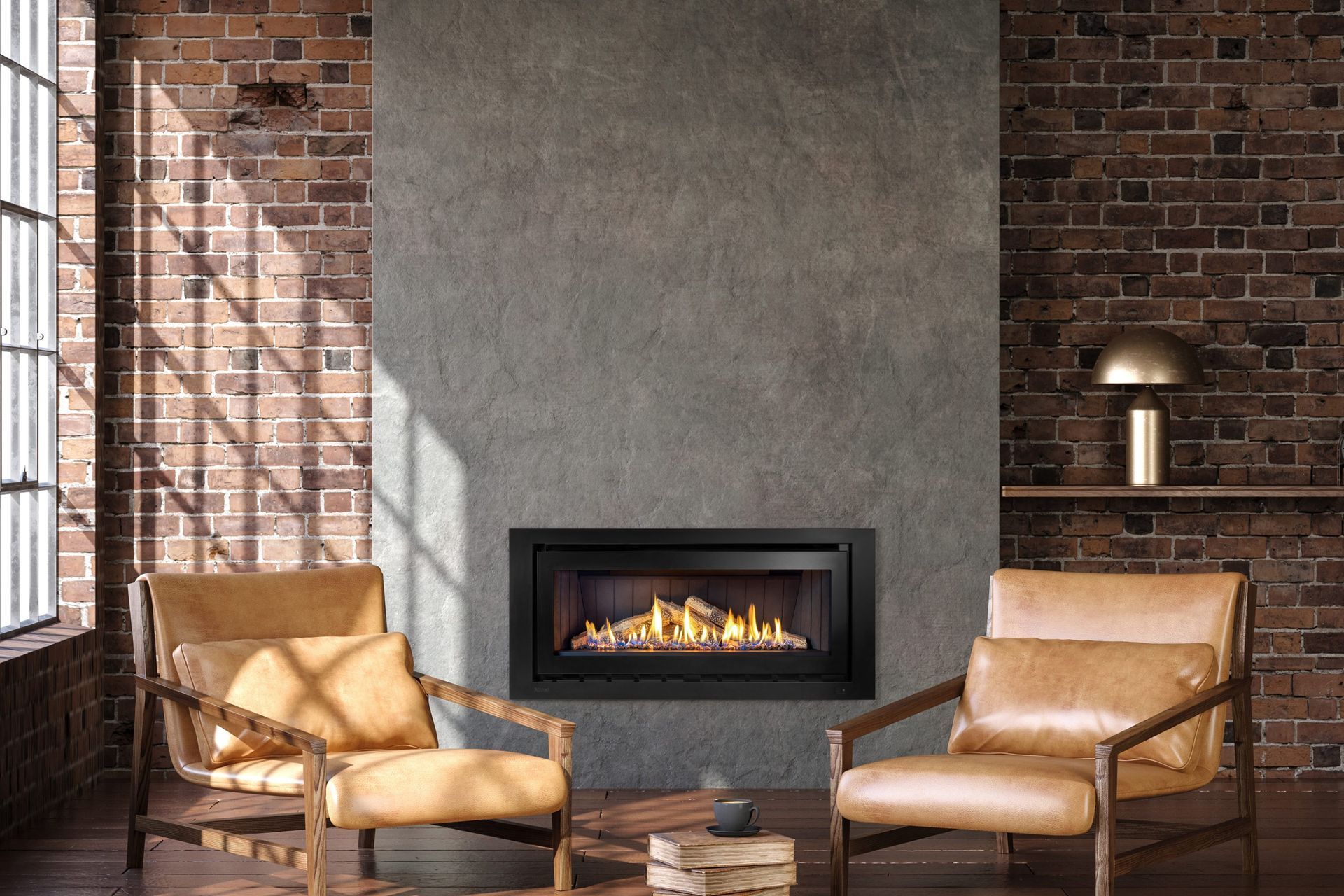 The Rinnai Evolve 1253 Plus Inbuilt Gas Fireplace boasts up to 8.4 kW of heat output that can warm a space up to 130m².