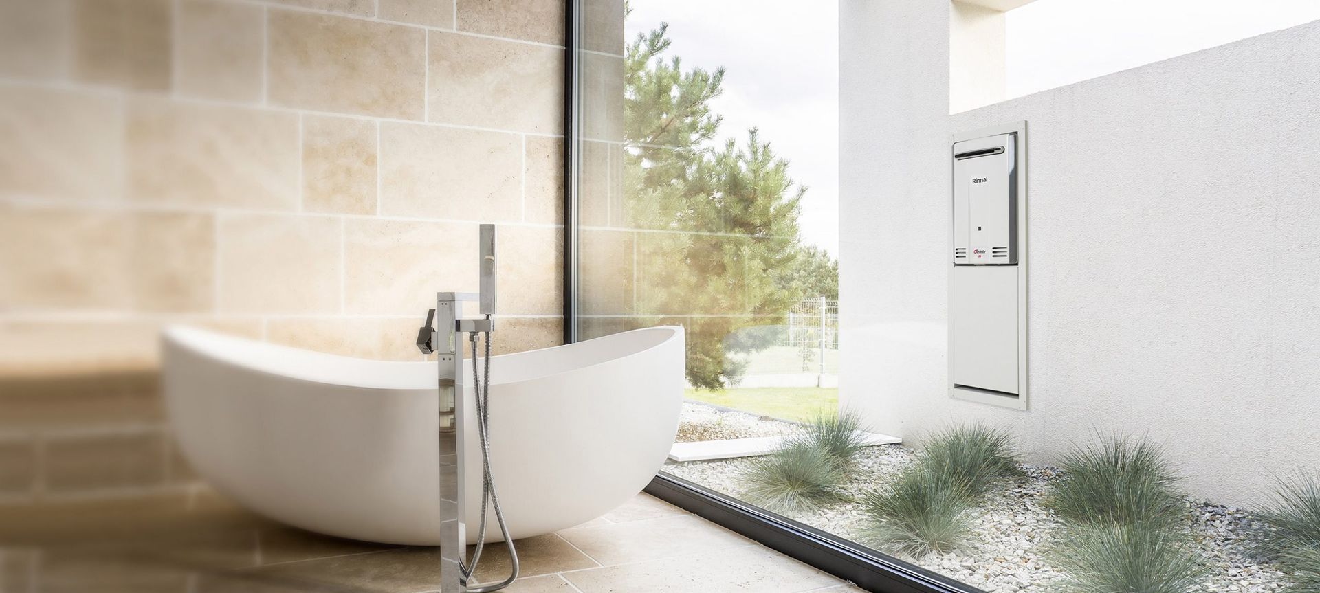 The Infinity 26 Hot Water Heater from Rinnai.