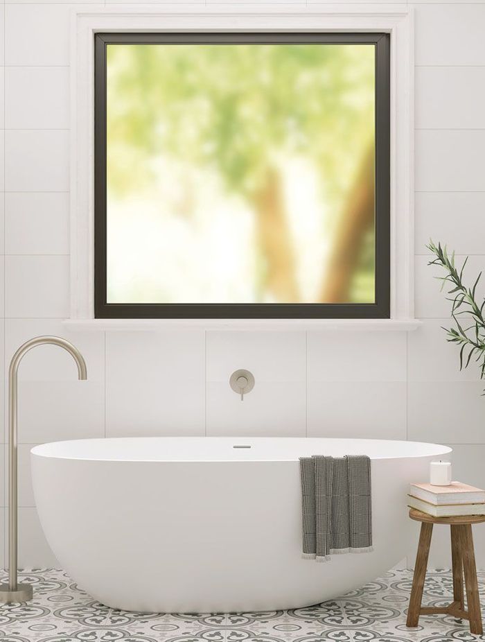 Goosneck Floor Mounted Bath Outlet
by Fienza