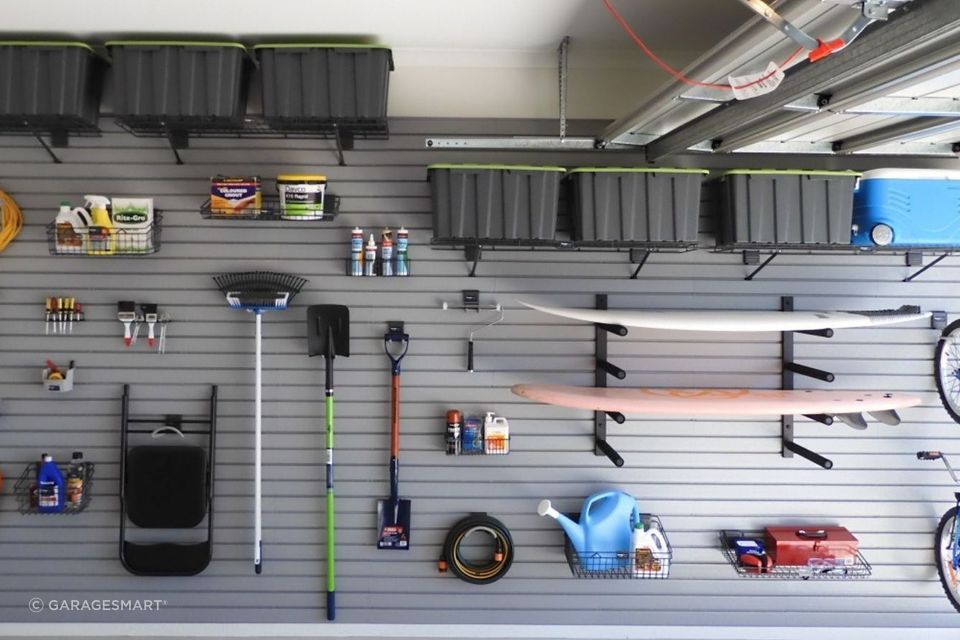 SMARTWALL by GarageSmart showcases how to maximise storage in your garage