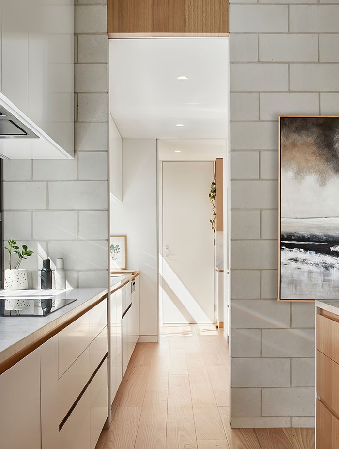 Minimal B Downlights illuminate the butlers' pantry.