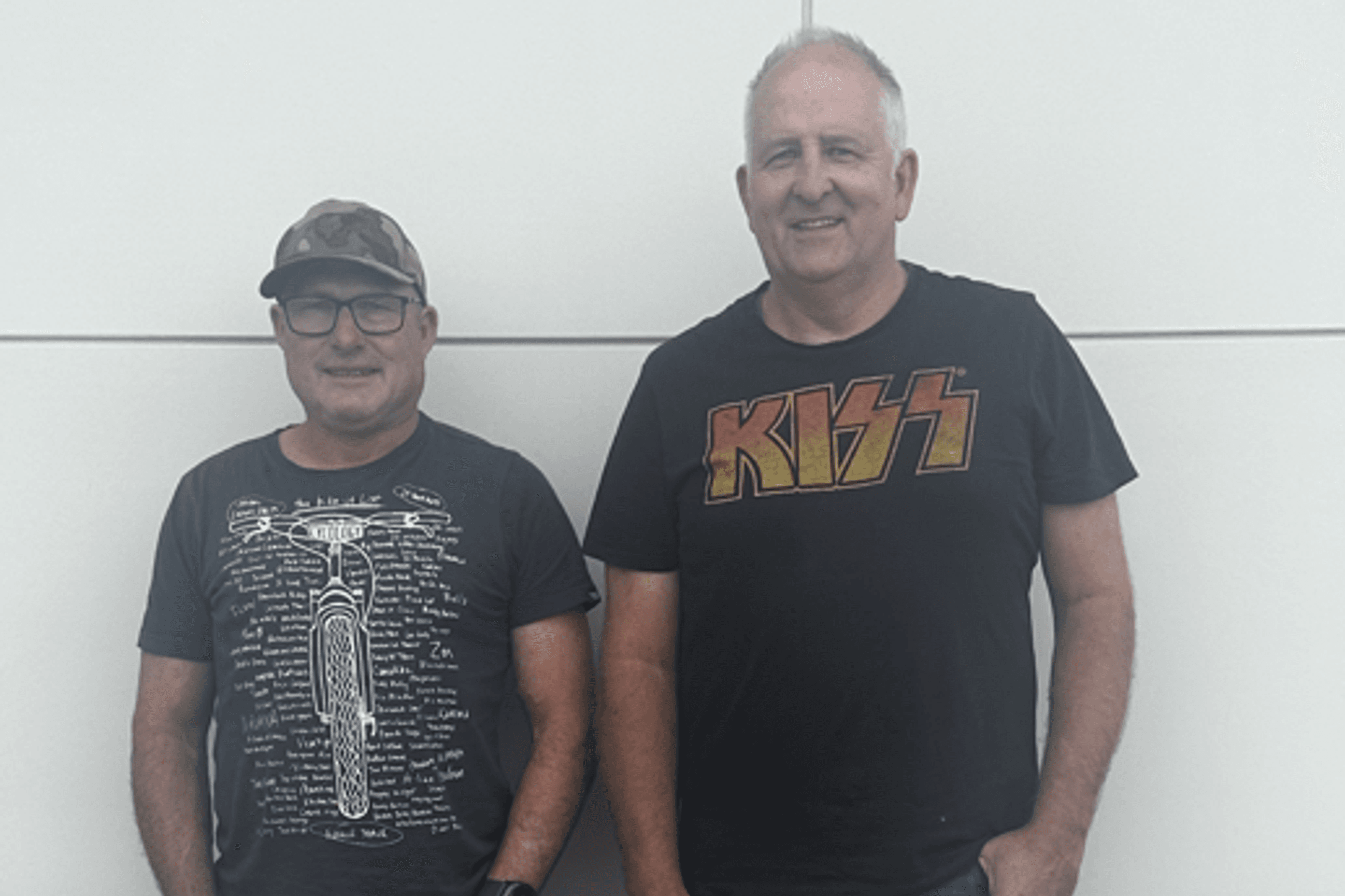Island Stone's Peter Flint &amp; Grant Antram.