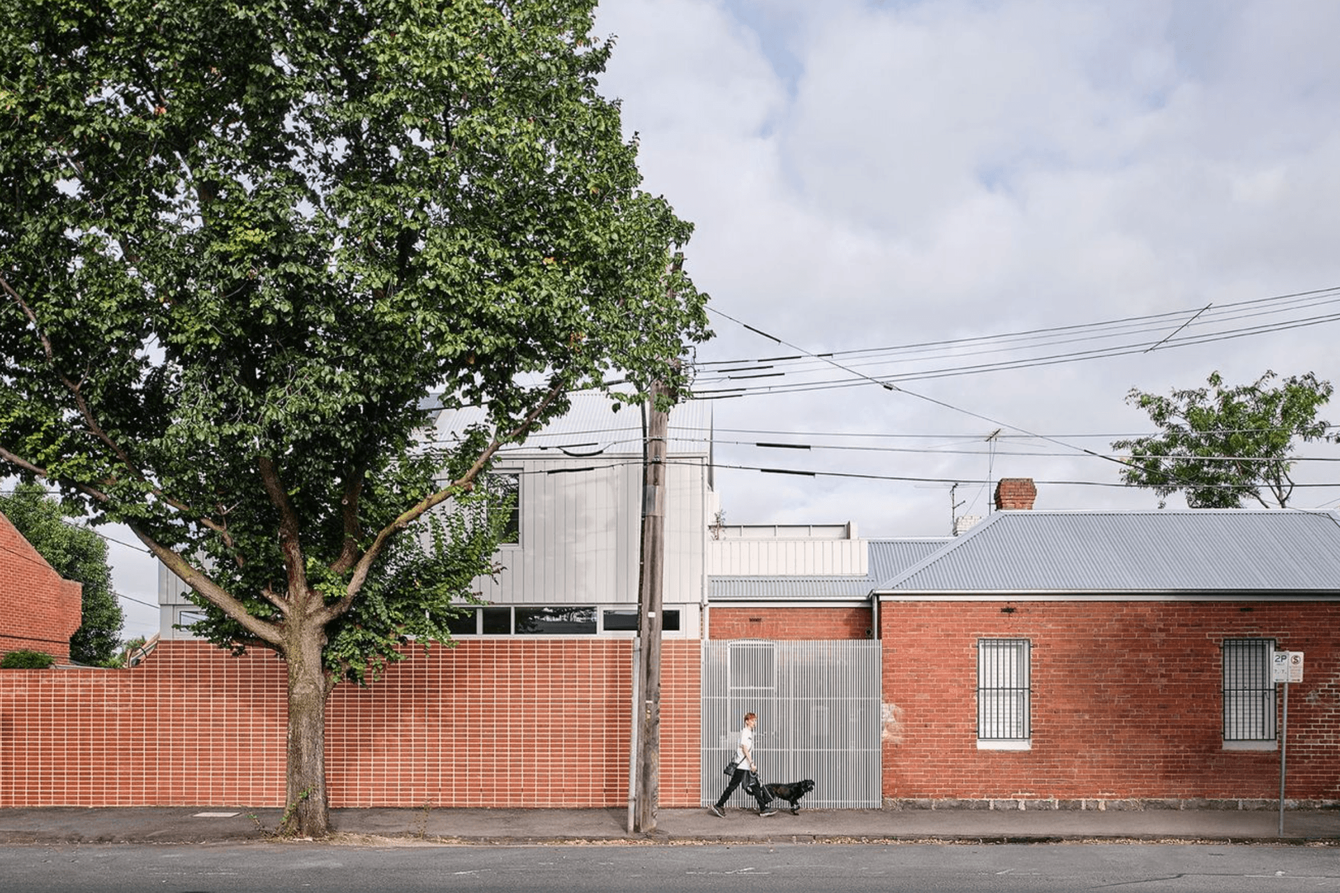Designed by Lloyd Hartley and executed in conjunction with True Story in Melbourne, the renovation of this Victorian terrace house named 'Wemby' showcases perfectly conceived junctions between different materials.