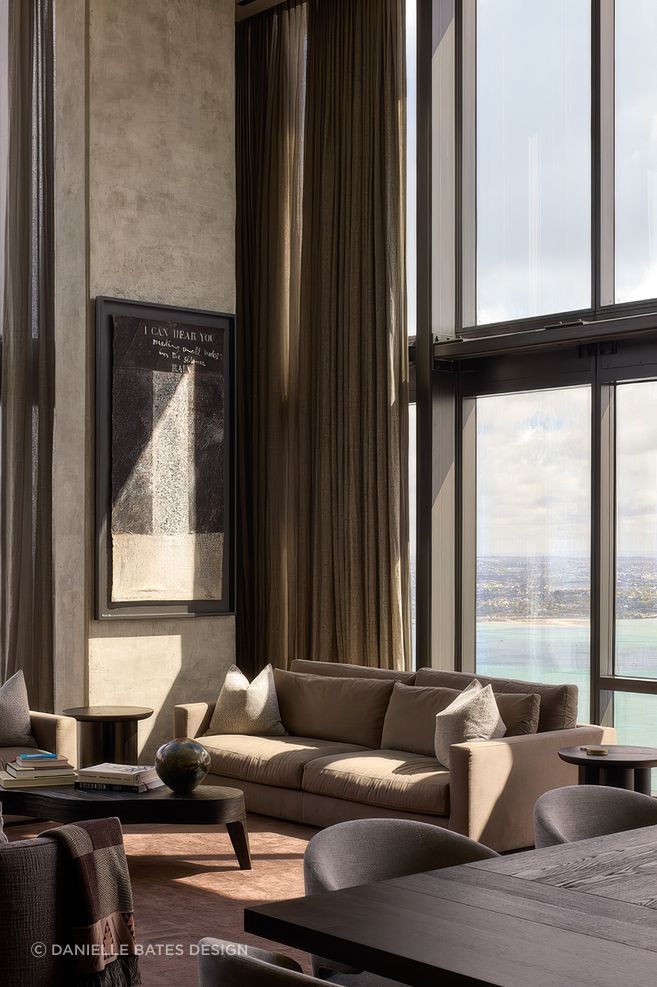 Auckland CBD Penthouse by Danielle Bates Design.