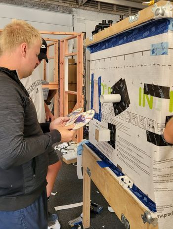 One of the key principles of Passive House design is to insulate the home to a much higher level than the typical build.