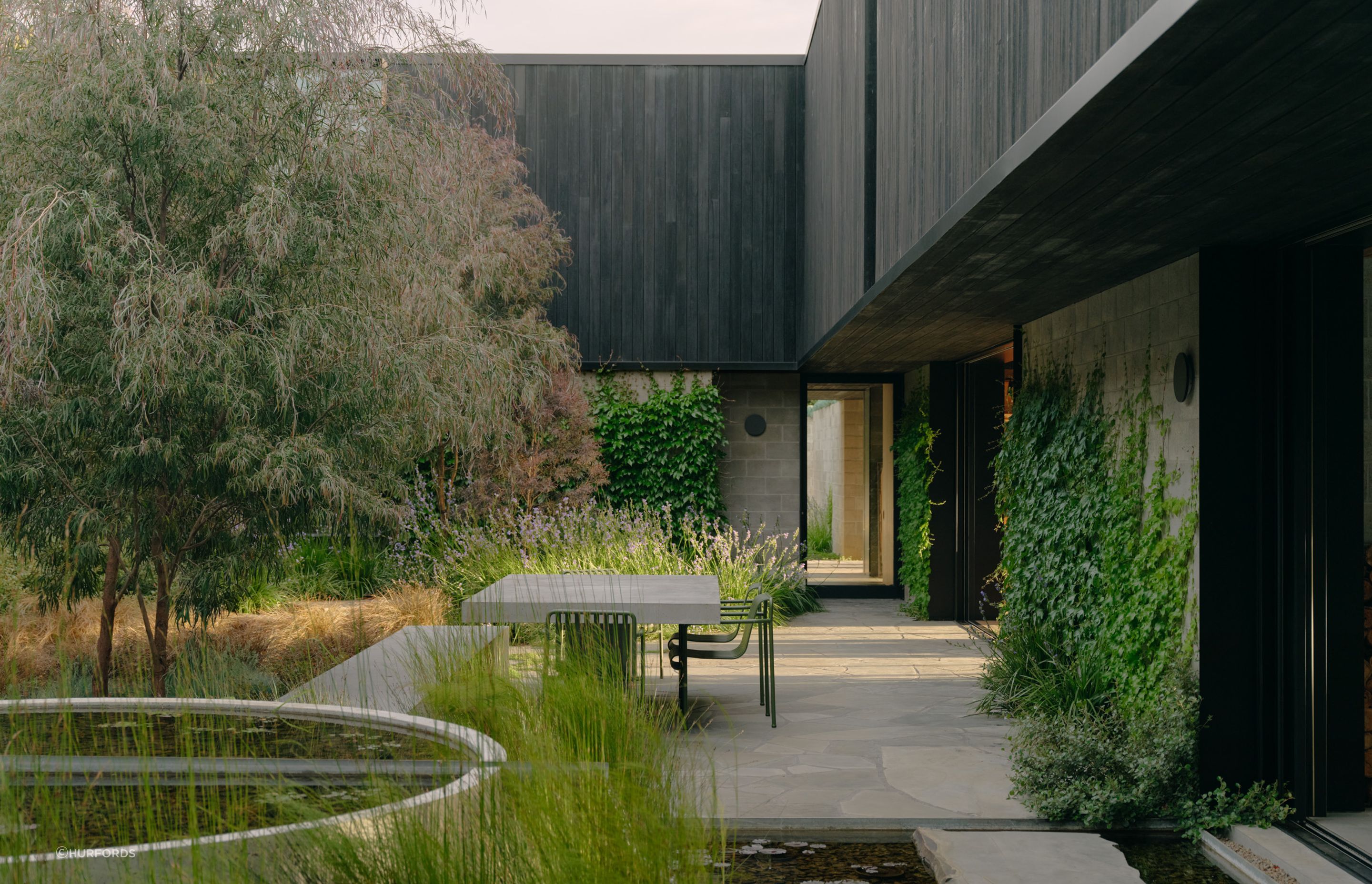 The ethically sourced and stunning Shou Sugi Ban Wood Elements Cladding from Hurfords.