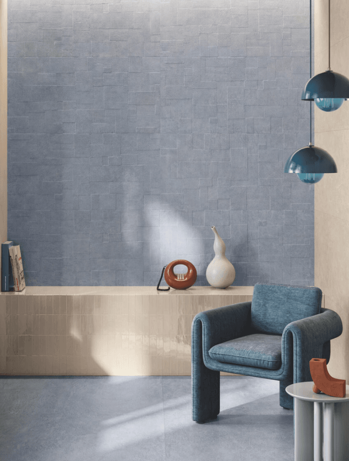 Blues are generally more widely appealing, but any bold colour choice requires due consideration.