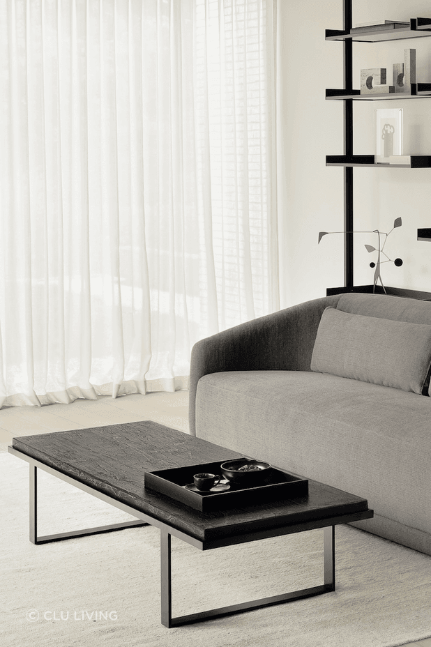 Metal coffee tables are often resistant to rust, meaning this table's stainless finish remains timeless, year after year.
