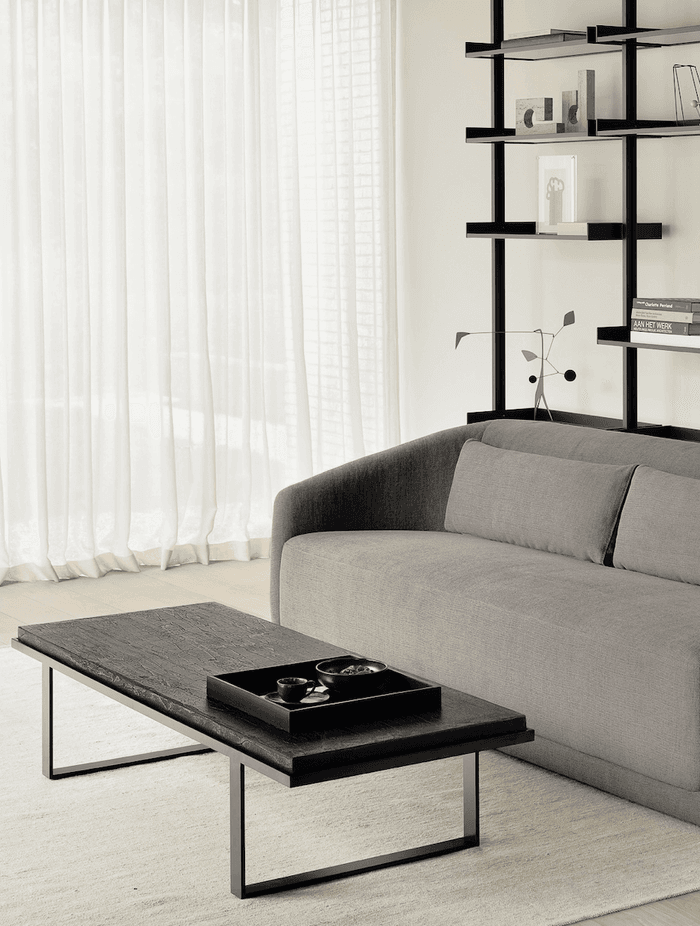 Metal coffee tables are often resistant to rust, meaning this table's stainless finish remains timeless, year after year.