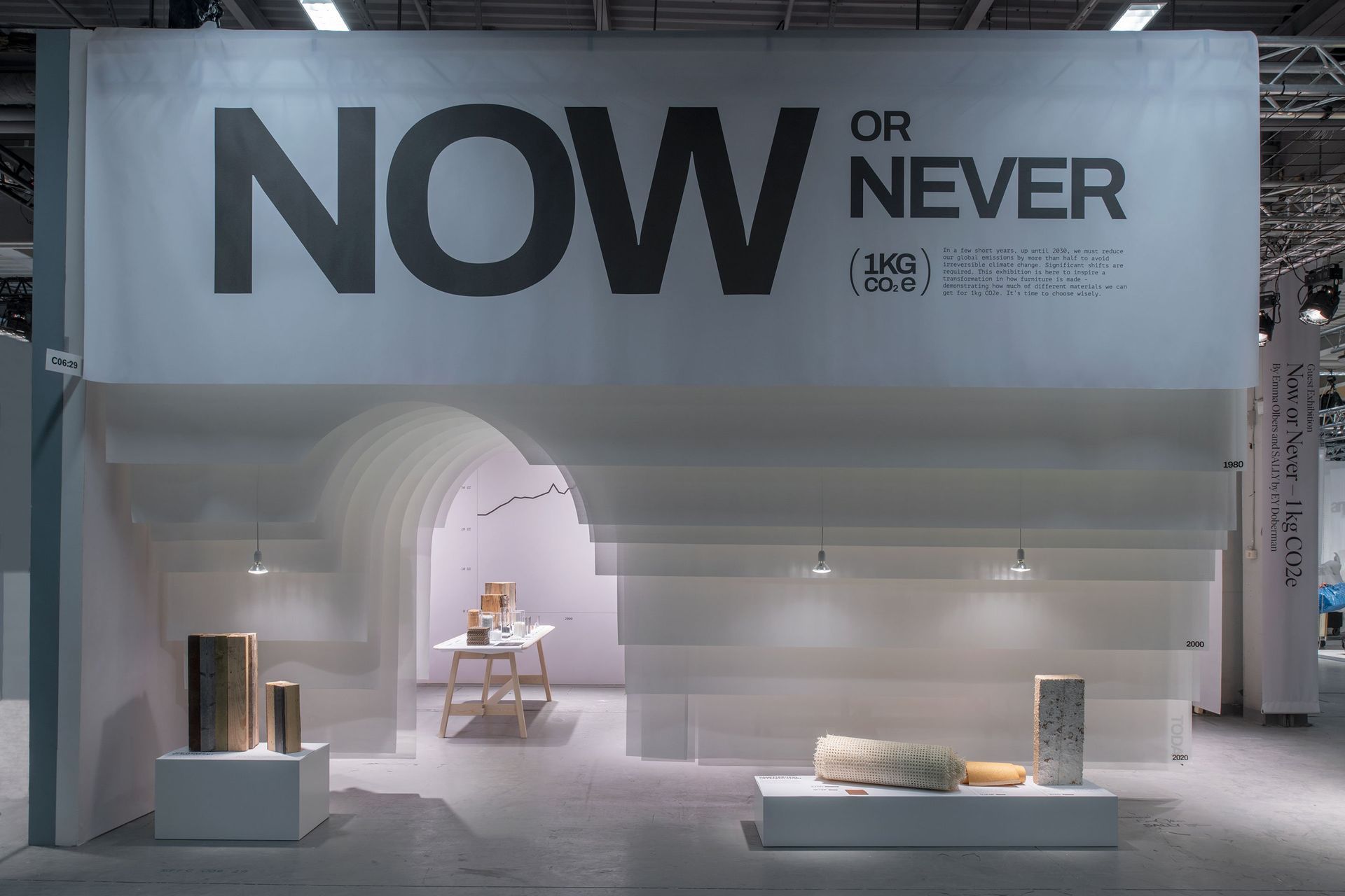 Now or Never exhibition at Stockholm Furniture Fair, by Emma Olbers
