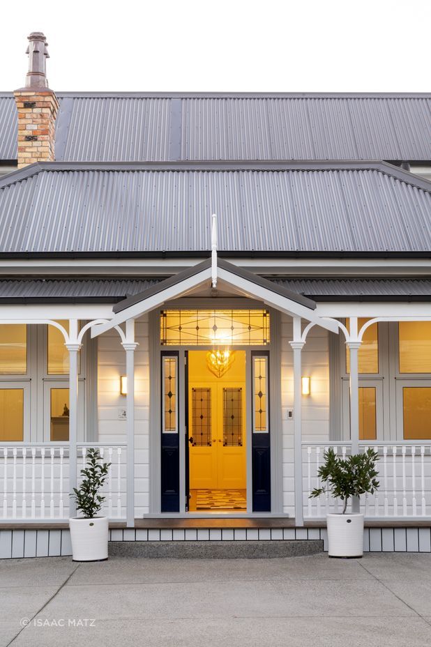 This Stanley Point villa renovation by Broswick Builders celebrates the heritage elements of the original home.