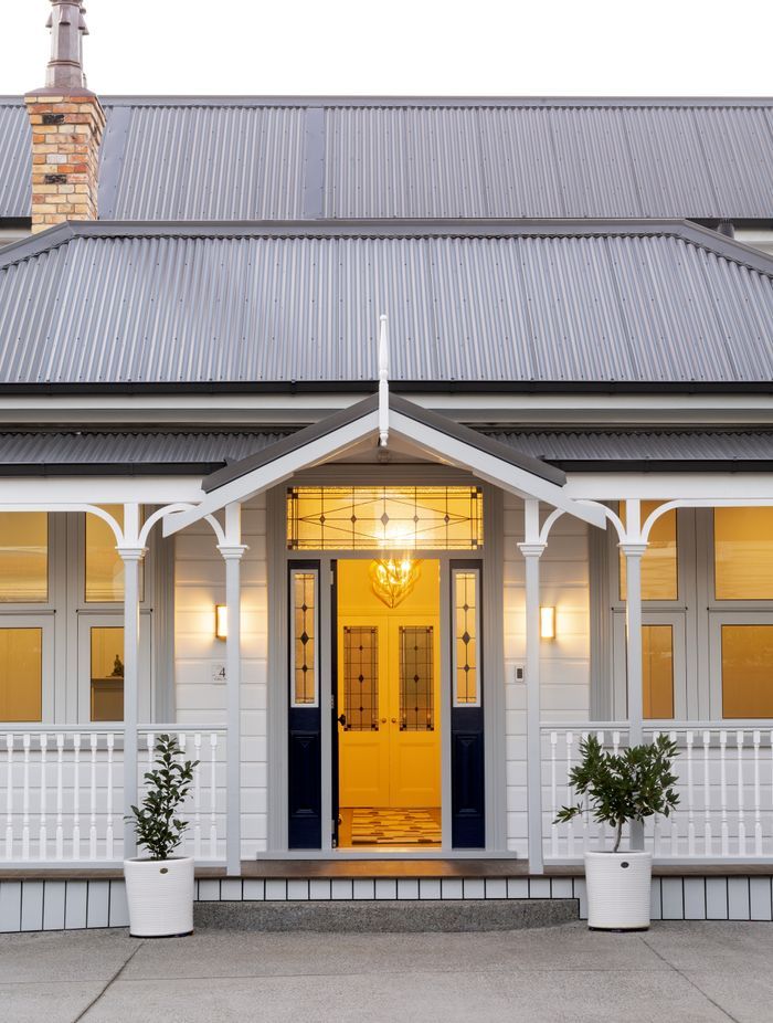 This Stanley Point villa renovation by Broswick Builders celebrates the heritage elements of the original home.
