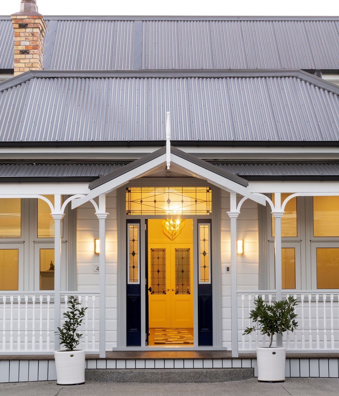 This Stanley Point villa renovation by Broswick Builders celebrates the heritage elements of the original home.