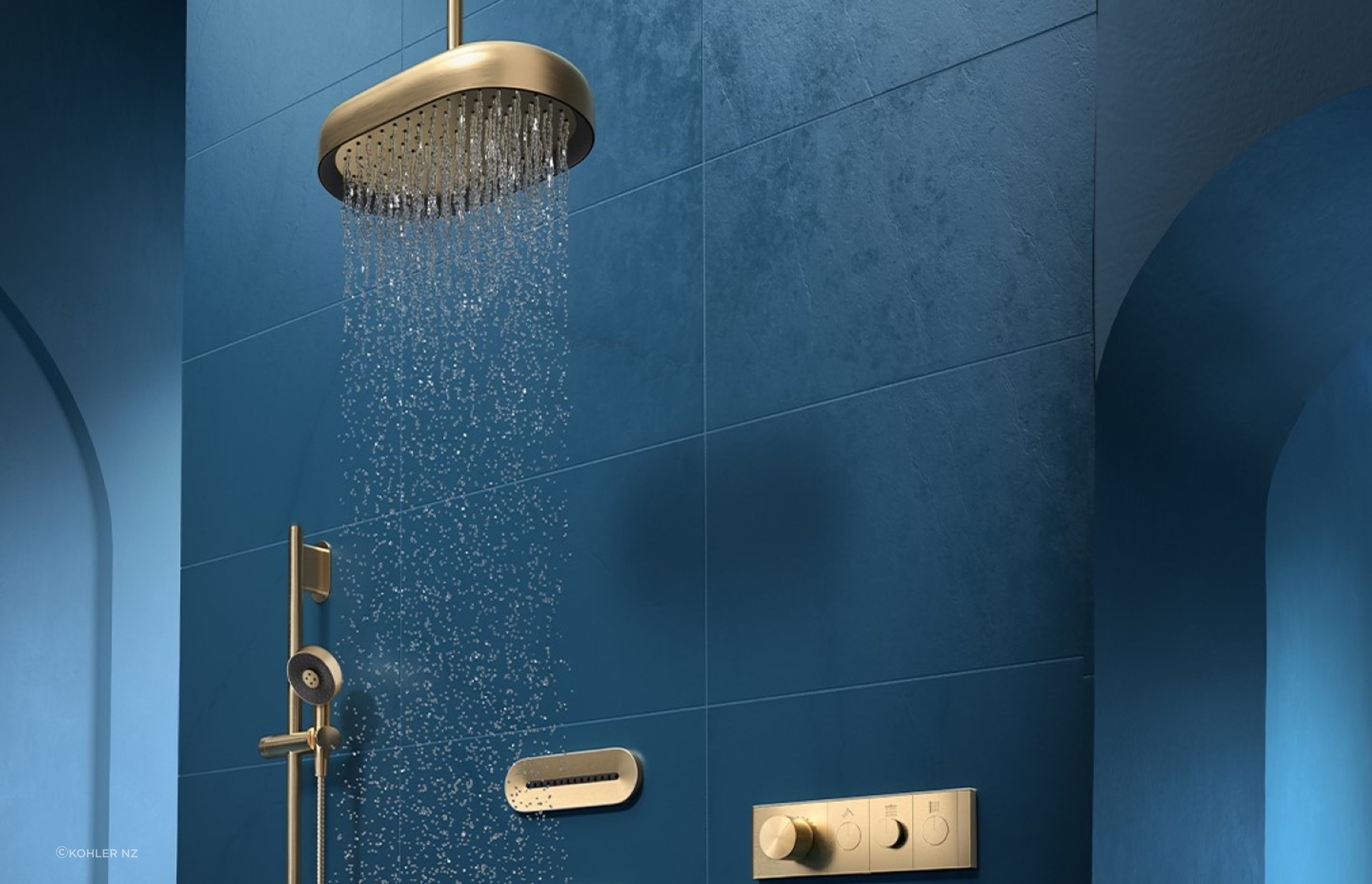 There are some fantastic shower head designs to consider like these as part of the Statement and Anthem Showering Collection.