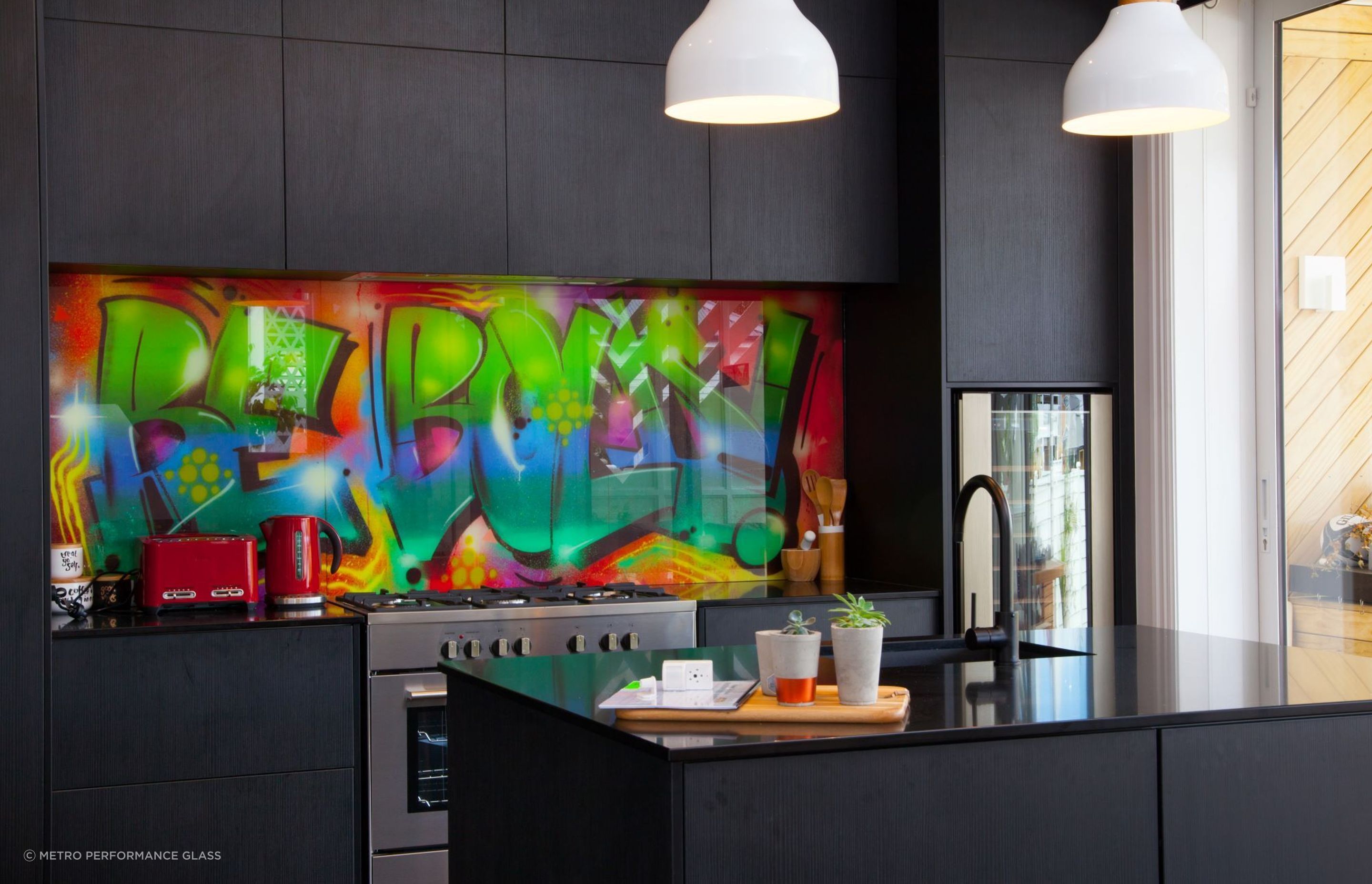 Bringing street art into the home in a completely unique way.