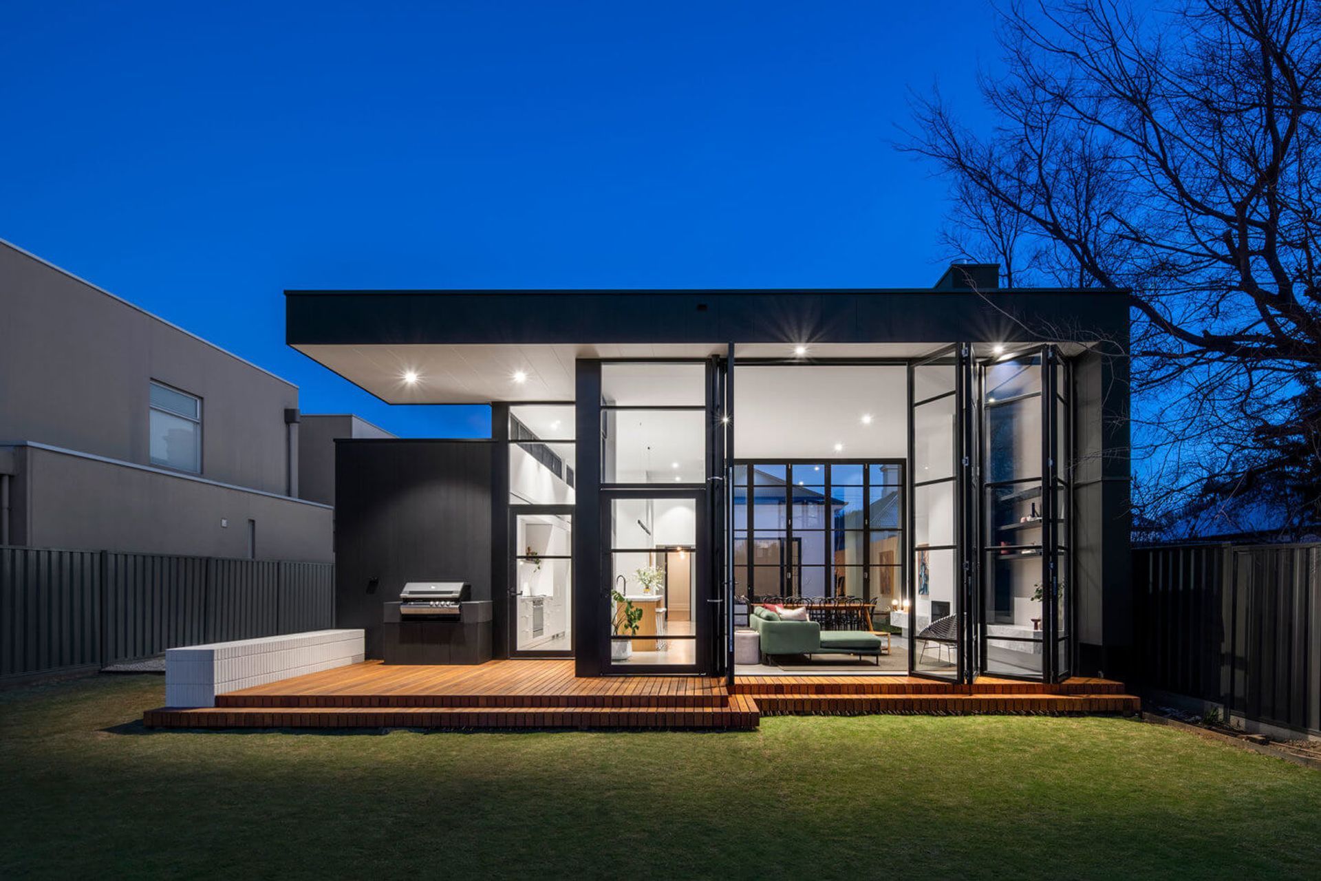 Stringybark decking is a testament to Australia's native forests, offering both texture and character.